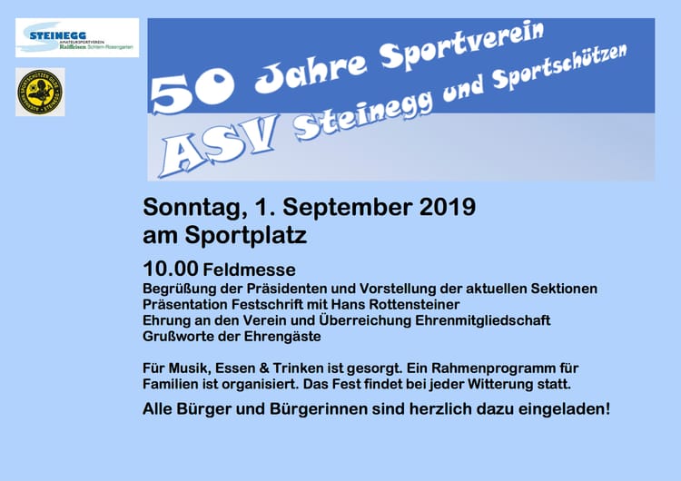 50 Jahre Sportverein
